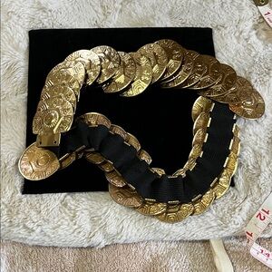 Chic Gold Coin Women's Belt